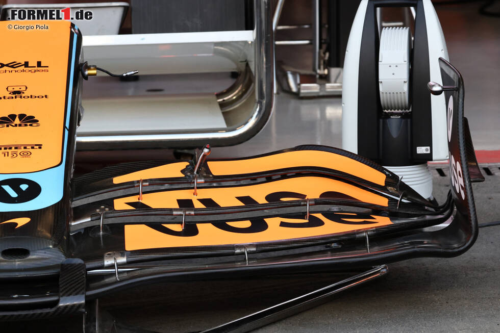 Foto zur News: McLaren MCL36: Frontflügel