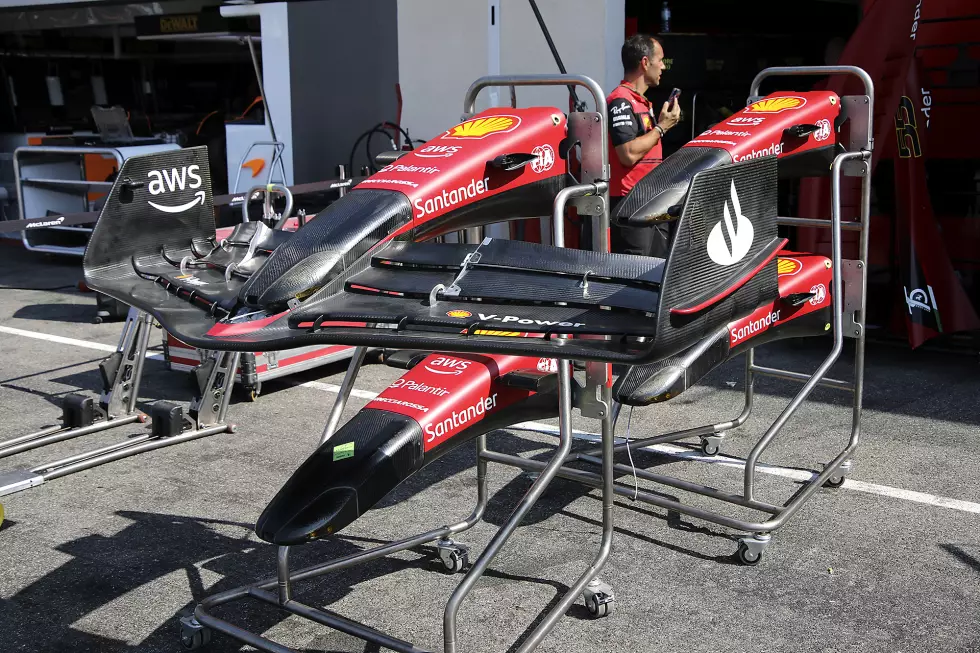 Foto zur News: Ferrari F1-75: Frontpartie