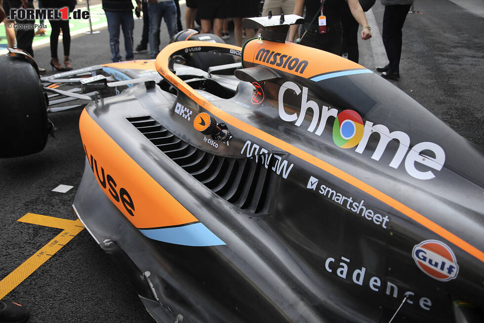 Foto zur News: McLaren MCL36: Seitenkasten und Motorhaube