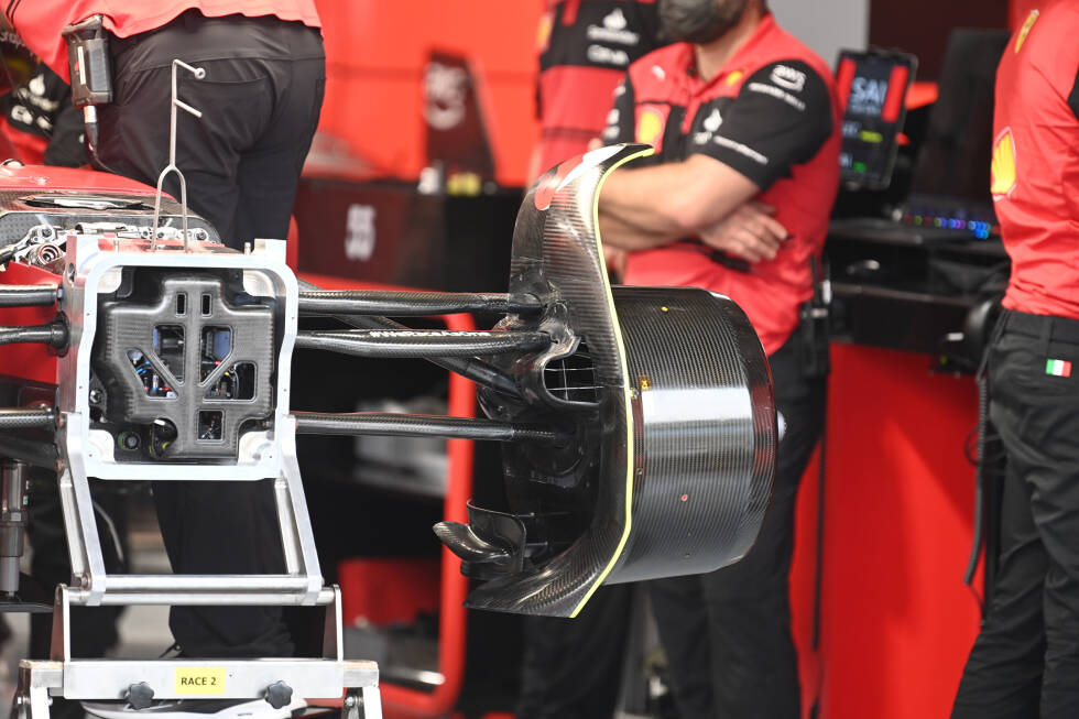 Foto zur News: Ferrari F1-75: Vorderrad-Bremse