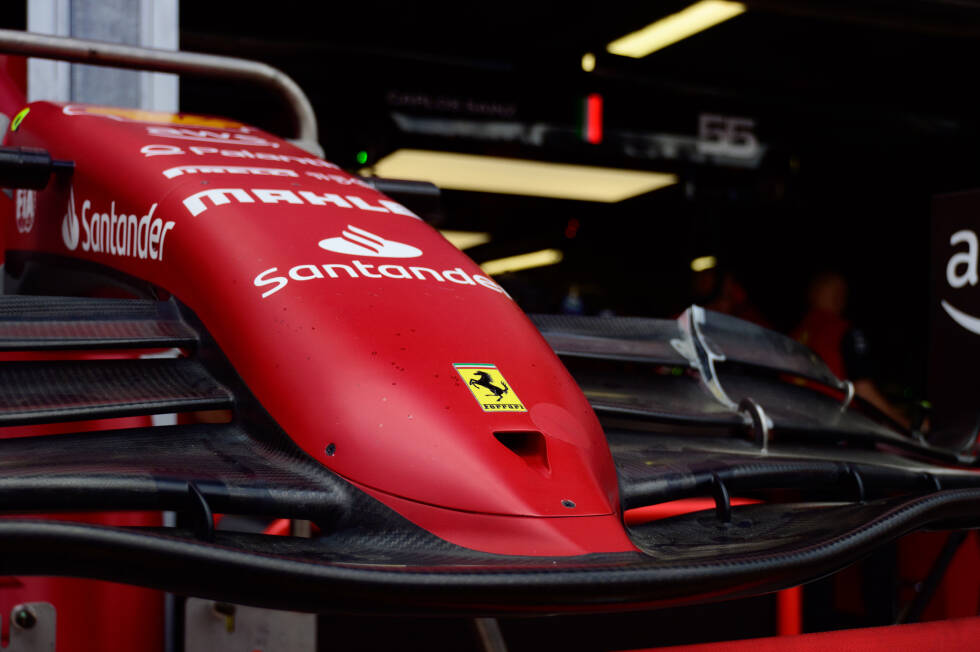 Foto zur News: Ferrari F1-75: Frontpartie