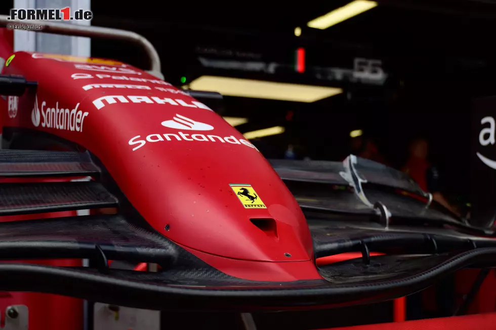 Foto zur News: Ferrari F1-75: Frontpartie