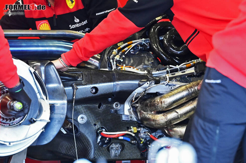 Foto zur News: Ferrari F1-75: Getriebe