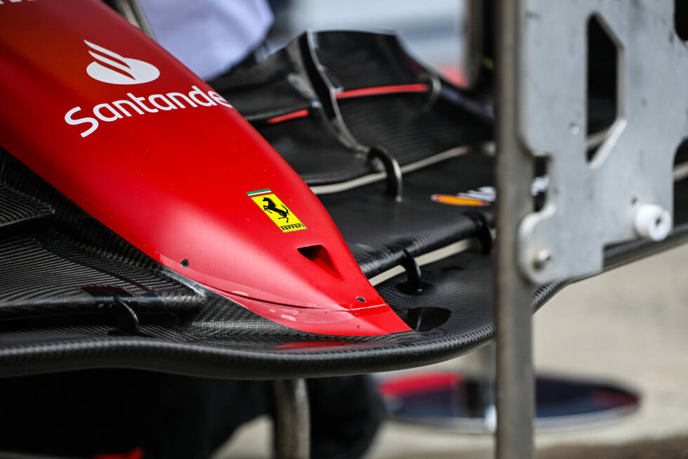 Foto zur News: Ferrari F1-75: Frontpartie