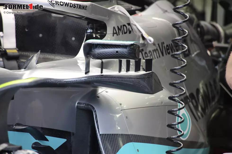 Foto zur News: Mercedes W13: Rückspiegel