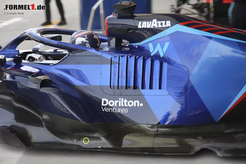 Foto zur News: Williams FW44: Seitenkasten
