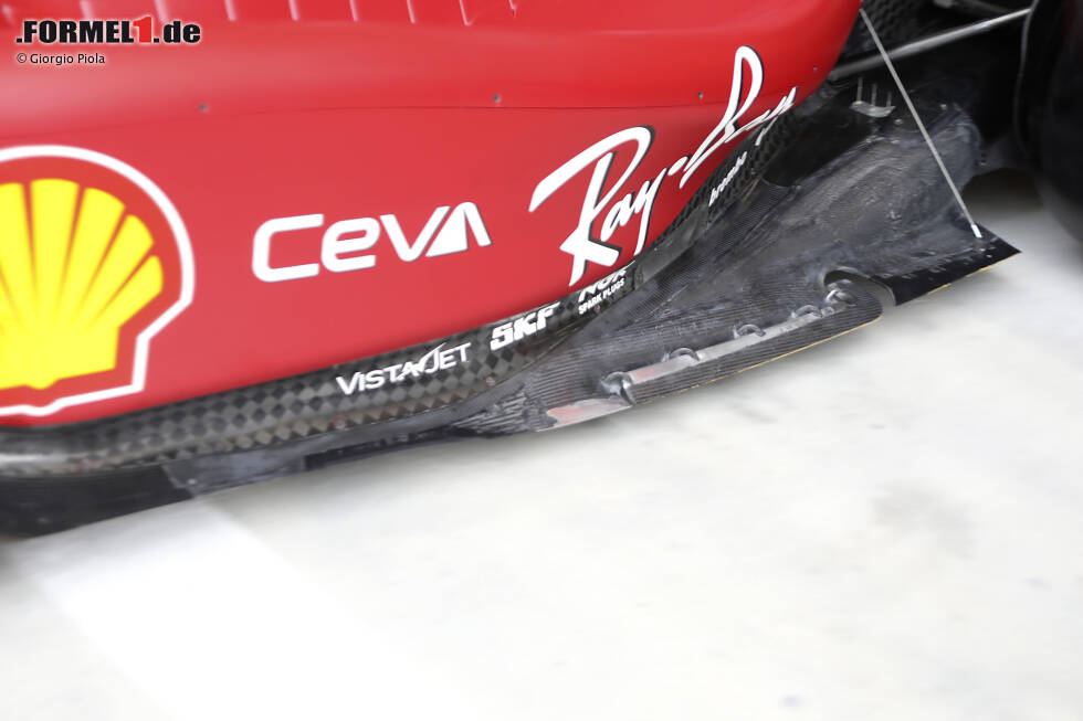 Foto zur News: Ferrari F1-75: Unterboden