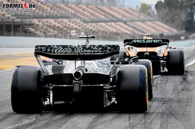 Foto zur News: Tag drei der Formel-1-Wintertests 2022 in Barcelona, und hier sind alle wesentlichen Fakten zum Abschluss der ersten Testwoche!