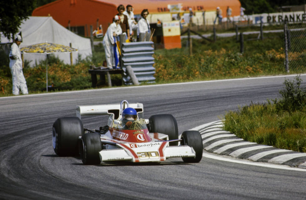 Foto zur News: 4. Brett Lunger: 34 Rennen (1975-1978) für Hesketh, Surtees, March, McLaren und Ensign