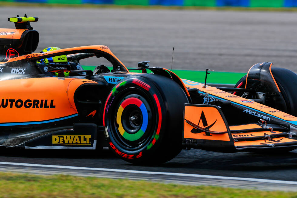 Foto zur News: ... Lando Norris im McLaren MCL36, der starker Vierter wird und die aufsteigende Form seines Teams bestätigt. Ein starkes Mannschaftsergebnis zeigt auch ...