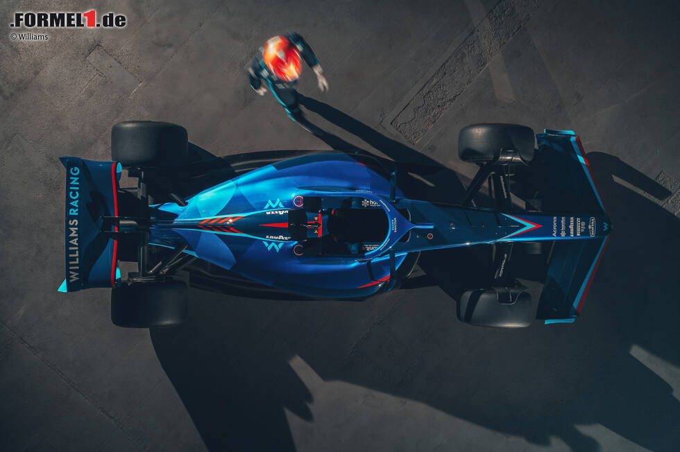 Foto zur News: Der neue Williams FW44 für die Formel-1-Saison 2022 ist vorgestellt! Erste Bilder vom Neuwagen für Alexander Albon und Nicholas Latifi jetzt in dieser Fotostrecke!