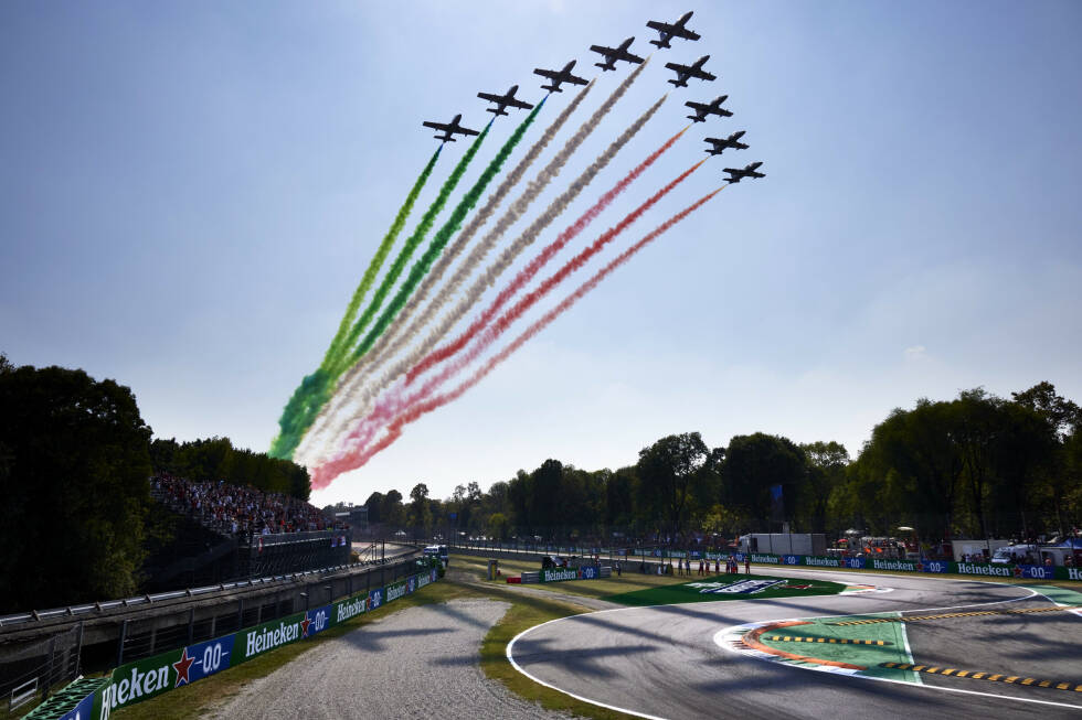 Foto zur News: ... kriegen die Formel-1-Fahrer schon in einer Woche am 11. September beim Italien-Grand-Prix in Monza, dem letzten Rennen des aktuellen Triple-Headers mit Spa, Zandvoort und Monza.