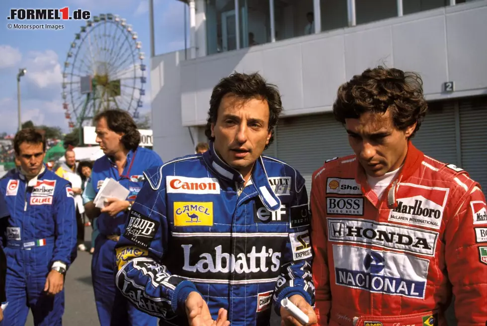 Platz 8: Riccardo Patrese (16 Jahre, 5 Monate, 16 Tage zwischen Monaco 1977 und Australien 1993) Foto zur News: Platz 8: Riccardo Patrese (16 Jahre, 5 Monate, 16 Tage zwischen Monaco 1977 und Australien 1993)