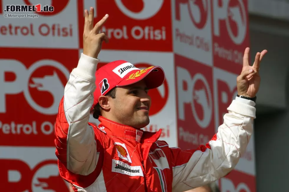 Platz 10: Felipe Massa (15 Jahre, 8 Monate, 23 Tage zwischen Australien 2002 und Abu Dhabi 2017) Foto zur News: Platz 10: Felipe Massa (15 Jahre, 8 Monate, 23 Tage zwischen Australien 2002 und Abu Dhabi 2017)