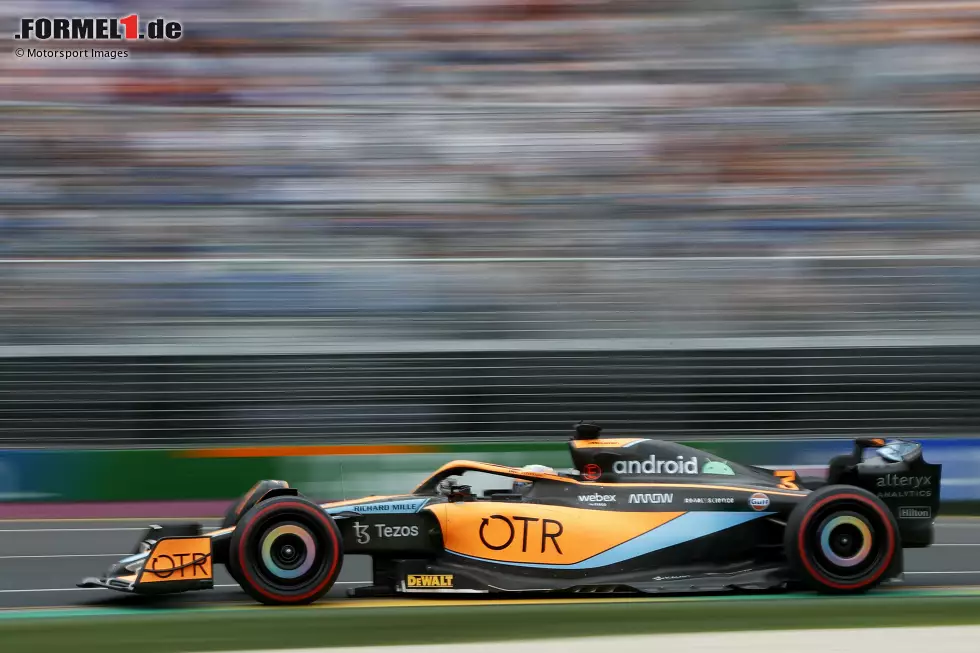 Daniel Ricciardo (3): Die bislang beste Saisonleistung mit P6 beim Heimrennen und den ersten Punkten des Jahres. Profitierte dabei allerdings auch von der stark verbesserten McLaren-Form, denn im Qualifying war Norris als Vierter mehr als drei Zehntel schneller. Auch bei ihm reicht es daher nicht ganz zur 2. Foto zur News: Daniel Ricciardo (3): Die bislang beste Saisonleistung mit P6 beim Heimrennen und den ersten Punkten des Jahres. Profitierte dabei allerdings auch von der stark verbesserten McLaren-Form, denn im Qualifying war Norris als Vierter mehr als drei Zehntel schneller. Auch bei ihm reicht es daher nicht ganz zur 2.