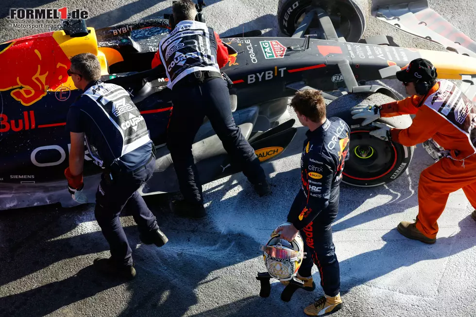 Max Verstappen (2): Haderte am ganzen Wochenende mit der Balance des RB18 und hatte ziemlich zu kämpfen. Holte im Qualifying mit P2 das Maximum heraus, im Rennen wäre es wohl das gleiche Ergebnis geworden. Für eine 1 fehlte uns am Ende aber ein "besonderer Moment". Foto zur News: Max Verstappen (2): Haderte am ganzen Wochenende mit der Balance des RB18 und hatte ziemlich zu kämpfen. Holte im Qualifying mit P2 das Maximum heraus, im Rennen wäre es wohl das gleiche Ergebnis geworden. Für eine 1 fehlte uns am Ende aber ein "besonderer Moment".