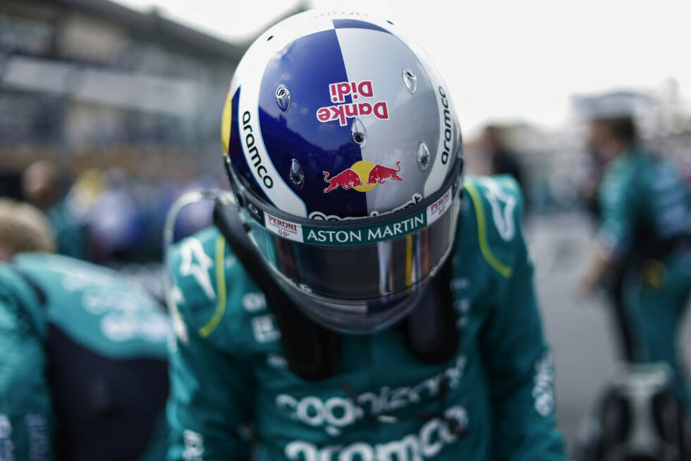Foto zur News: Sebastian Vettel (3): Die schwache Aston-Martin-Performance verhinderte, dass er sich für eine bessere Note empfehlen konnte. Hat den Teamkollegen im Qualifying und im Rennen geschlagen. Viel mehr gab das Auto an diesem Wochenende nicht her.