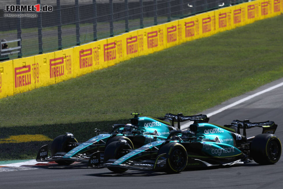 Foto zur News: Sebastian Vettel (4): Quasi ein Abziehbild des Teamkollegen: Schlechtes Auto, keine Highlights, unverschuldet ausgeschieden. Ein trauriger Abschied vom Ort seines ersten Formel-1-Sieges. Bleibt ihm zu wünschen, dass Aston Martin in Singapur und Japan wieder besser aufgestellt ist.