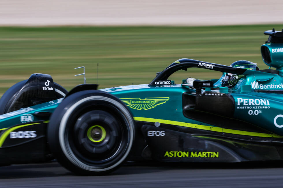 Foto zur News: Lance Stroll (4): Nach dem letzten Platz im Qualifying gab es auch hier Argumente für eine 5. Auf der anderen Seite ist der Aston Martin halt auch weiterhin eines der schlechtesten Autos im Feld. P11 im Rennen ist daher wohl gar nicht so schlecht - aber auch nicht genug für eine bessere Note.