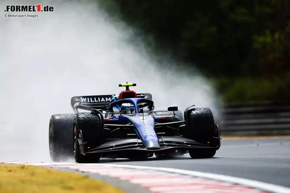 Foto zur News: Nicholas Latifi (5): Hatte seinen &quot;Moment of Glory&quot; in FT3. Doch eine Bestzeit im Training gleicht den letzten Platz im Qualifying und P18 im Rennen nicht aus. In Q1 durch einen Fehler in der letzten Kurve selbst ein besseres Ergebnis weggeworfen, im Rennen dann nach einer frühen Berührung mit Vettel chancenlos.