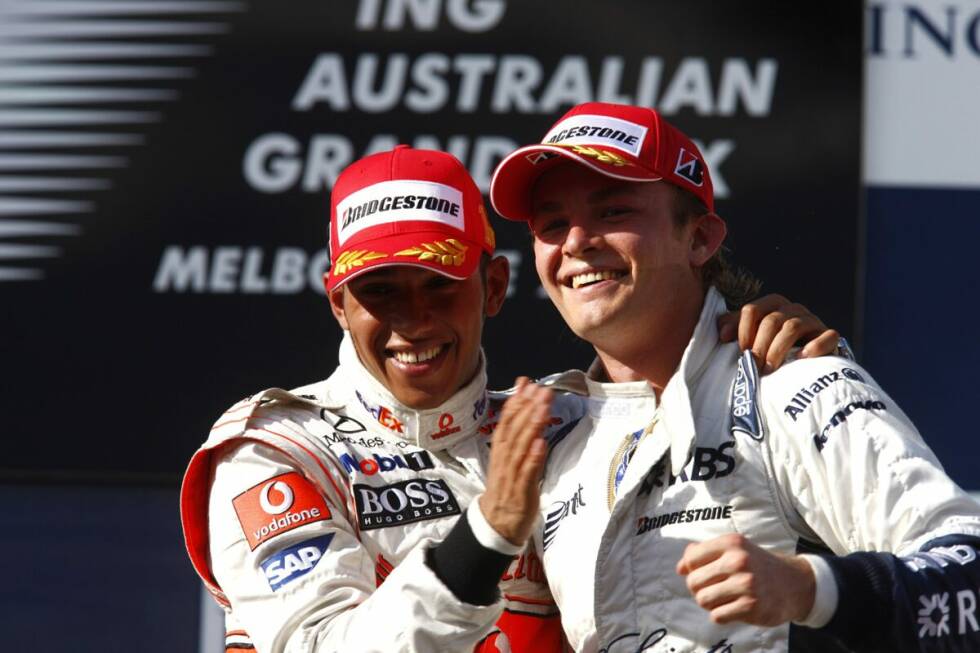 Foto zur News: Nico Rosberg (McLaren): Apropos Rosberg und Hamilton: Zu diesem Duell kommt es um ein Haar bereits 2008 bei McLaren! Nach dem Abgang von Alonso will Teamchef Ron Dennis Rosberg verpflichten. Der steht damals allerdings noch bei Williams unter Vertrag und bekommt vom Team keine Freigabe.