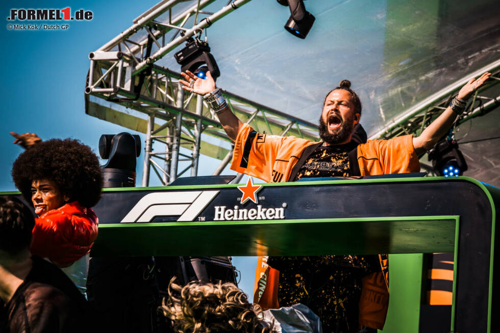 Foto zur News: Auftritt von DJ La Fuente beim Großen Preis der Niederlande