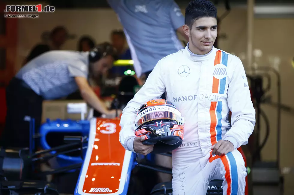 Für Esteban Ocon beginnt seine Formel-1-Karriere mitten in der Saison. Er wird 2016 zu Manor befördert, wo er Rio Haryanto ersetzt. Sein erstes Rennen, den Grand Prix von Belgien, beendet er auf dem 16. Platz. Foto zur News: Für Esteban Ocon beginnt seine Formel-1-Karriere mitten in der Saison. Er wird 2016 zu Manor befördert, wo er Rio Haryanto ersetzt. Sein erstes Rennen, den Grand Prix von Belgien, beendet er auf dem 16. Platz.