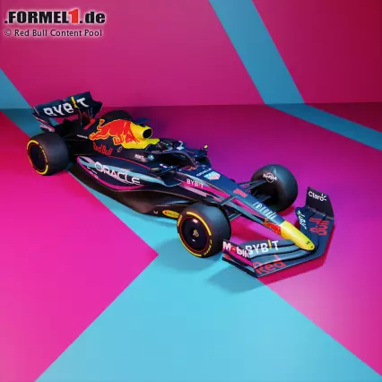 Foto zur News: Noch vor Saisonbeginn kündigte Red Bull an, bei den drei US-Rennen der Formel-1-Saison 2023 mit einzigartigen Lackierungen anzutreten.