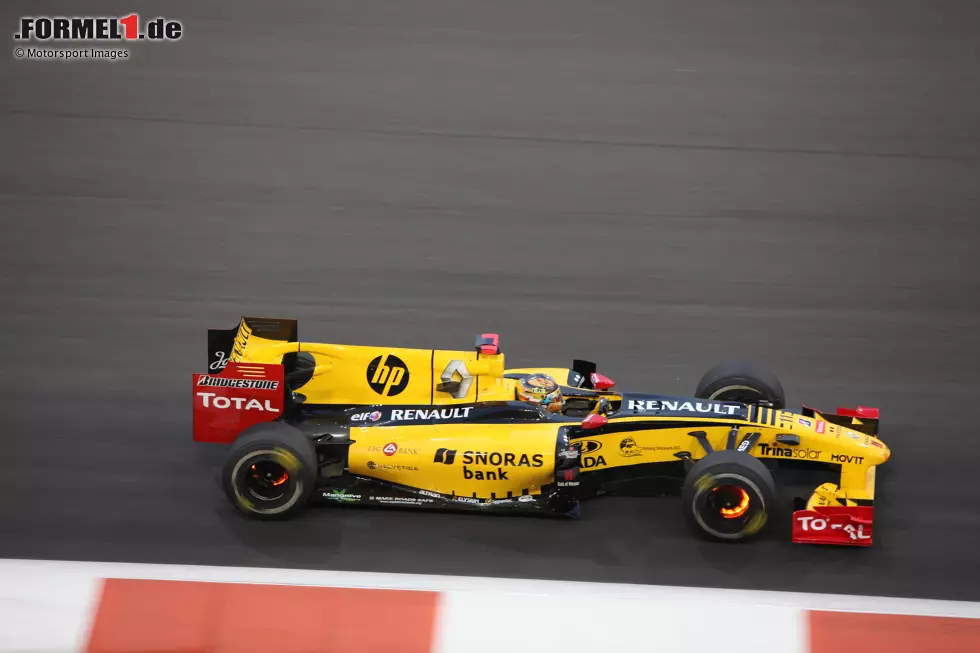 Foto zur News: 2010: Robert Kubica leitet bei Renault die Trendwende ein, fährt zweimal aufs Podest und hilft maßgeblich mit, das Team wieder in den Top 5 der Gesamtwertung zu etablieren.