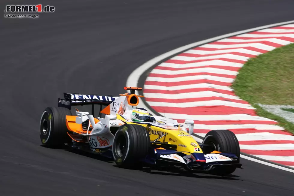 2007: Fernando Alonso hat Renault in Richtung McLaren verlassen, das Momentum ist weg - Giancarlo Fisichella und Heikki Kovalainen schaffen nur einen Podestplatz, Renault wird Dritter in der Konstrukteurswertung. Foto zur News: 2007: Fernando Alonso hat Renault in Richtung McLaren verlassen, das Momentum ist weg - Giancarlo Fisichella und Heikki Kovalainen schaffen nur einen Podestplatz, Renault wird Dritter in der Konstrukteurswertung.