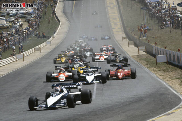 Foto zur News: Die einzelnen Fahrzeuge der Formel-1-Saison 1983 und wer sie damals bewegt hat!