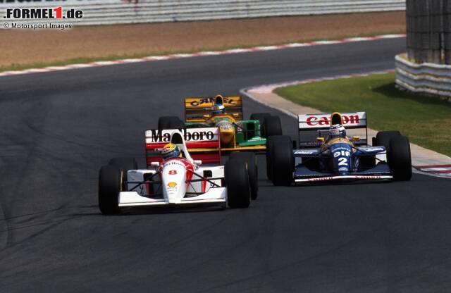 Foto zur News: Die einzelnen Fahrzeuge der Formel-1-Saison 1993 und wer sie damals bewegt hat!