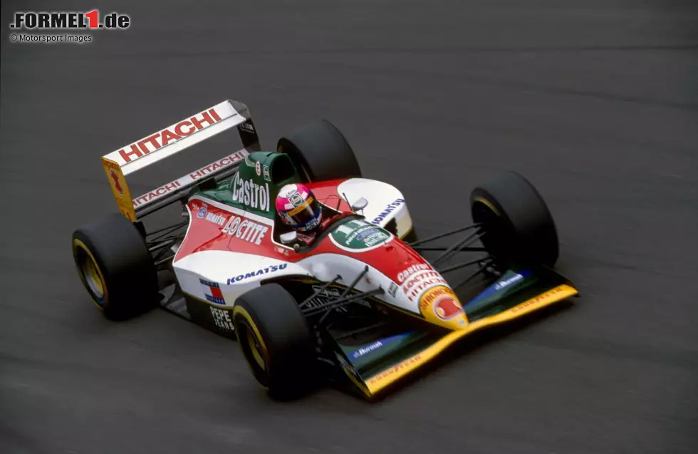 Lotus-Ford 107B: Alessandro Zanardi (Italien), Johnny Herbert (Großbritannien) und teilweise Pedro Lamy (Portugal) Foto zur News: Lotus-Ford 107B: Alessandro Zanardi (Italien), Johnny Herbert (Großbritannien) und teilweise Pedro Lamy (Portugal)