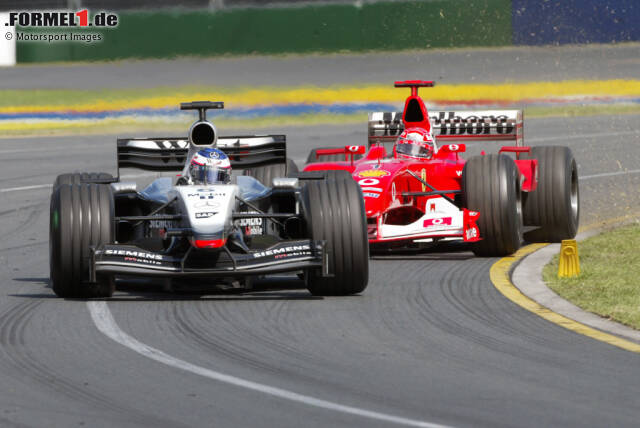 Foto zur News: Die einzelnen Fahrzeuge der Formel-1-Saison 2003 und wer sie damals bewegt hat!