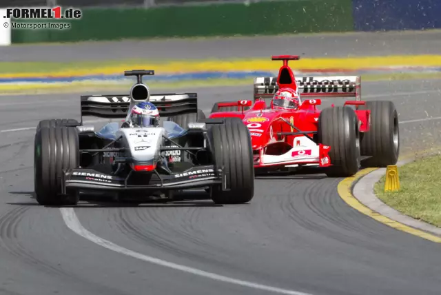 Foto zur News: Die einzelnen Fahrzeuge der Formel-1-Saison 2003 und wer sie damals bewegt hat!