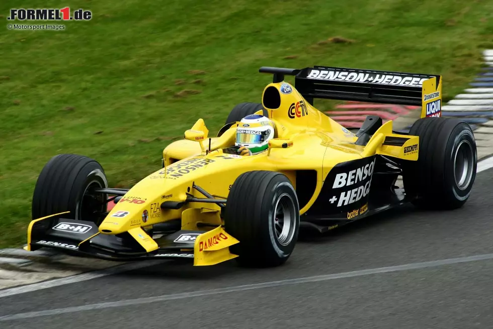 Jordan-Ford EJ13: Giancarlo Fisichella (Italien), Ralph Firman (Irland) und teilweise Zsolt Baumgartner (Ungarn) Foto zur News: Jordan-Ford EJ13: Giancarlo Fisichella (Italien), Ralph Firman (Irland) und teilweise Zsolt Baumgartner (Ungarn)