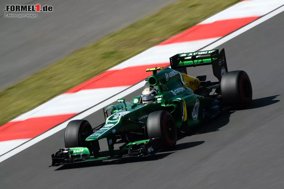 Foto zur News: Caterham-Renault CT03: Charles Pic (Frankreich), Giedo van der Garde (Niederlande)