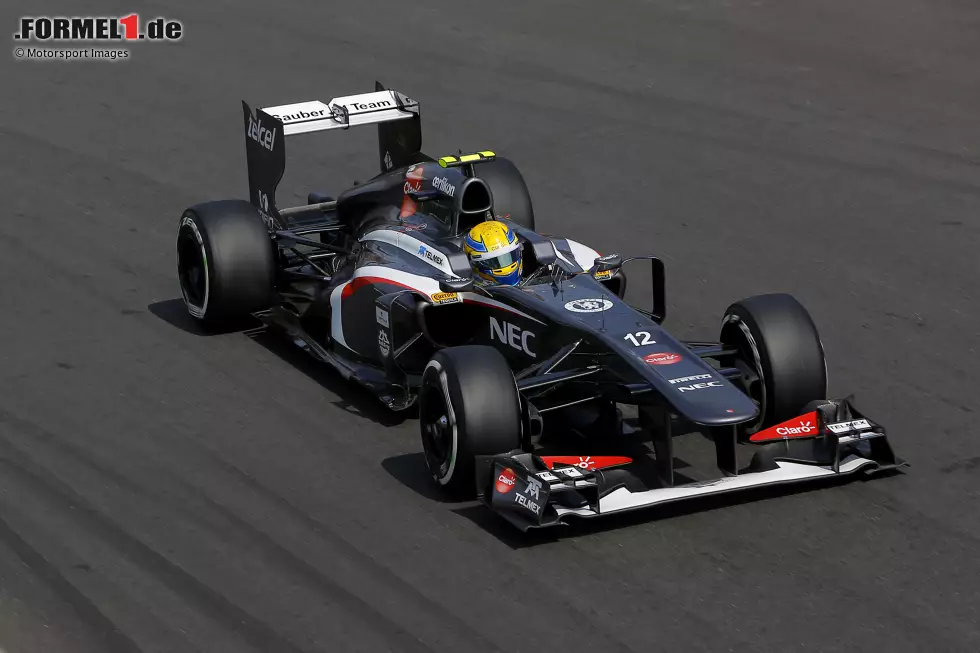 Sauber-Ferrari C32: Nico Hülkenberg (Deutschland), Esteban Gutierrez (Mexiko) Foto zur News: Sauber-Ferrari C32: Nico Hülkenberg (Deutschland), Esteban Gutierrez (Mexiko)