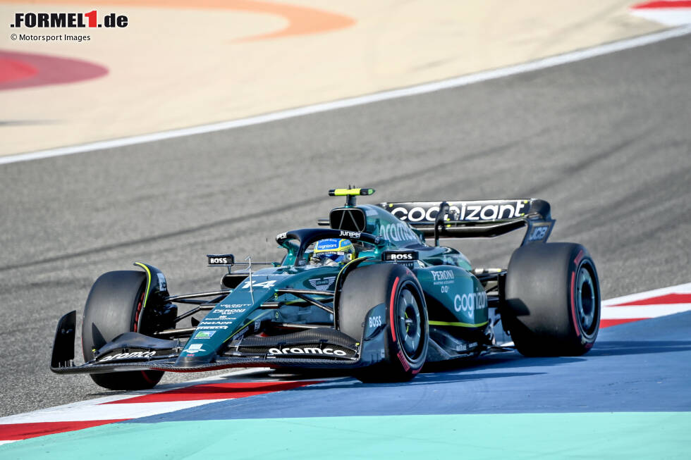 Foto zur News: Der Tag beginnt mit dem nächsten Fingerzeig von Fernando Alonso und Aston Martin im 3. Freien Training: wieder Bestzeit, dieses Mal mit 1:32.340 Minuten auf Soft. Liegt hier also wirklich eine Sensation in der Luft? Im Qualifying ...