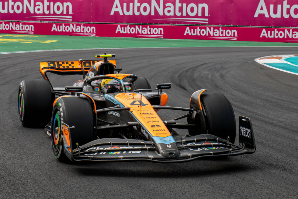 Foto zur News: McLaren 2023: Lando Norris, Oscar Piastri