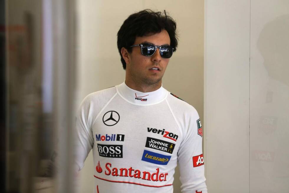 Foto zur News: 11. Sergio Perez (McLaren) - 49 Punkte