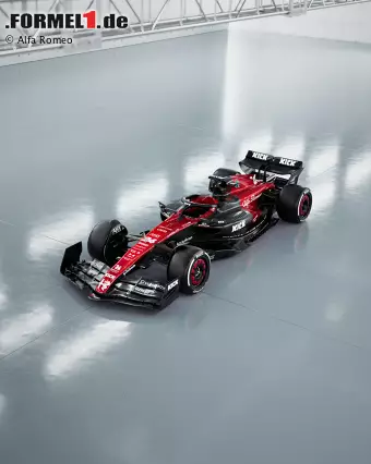 Foto zur News: Alfa Romeo hat in der Schweiz seinen neuen Formel-1-Boliden für die Saison 2023 vorgestellt.