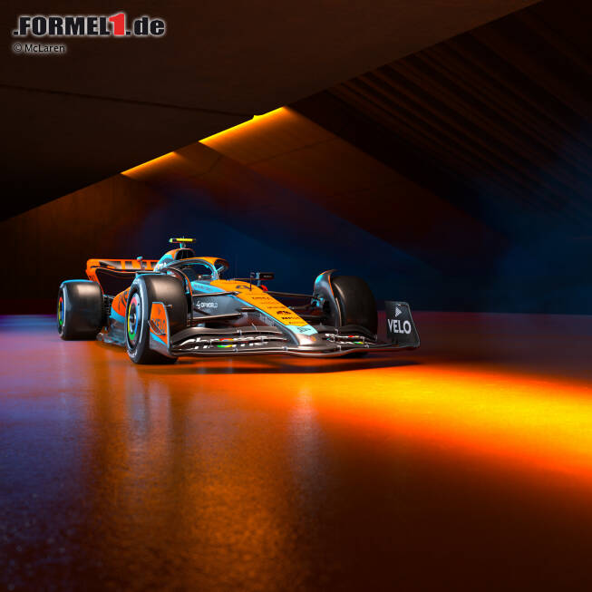 Foto zur News: Das ist der McLaren MCL60 für die Formel-1-Saison 2023.