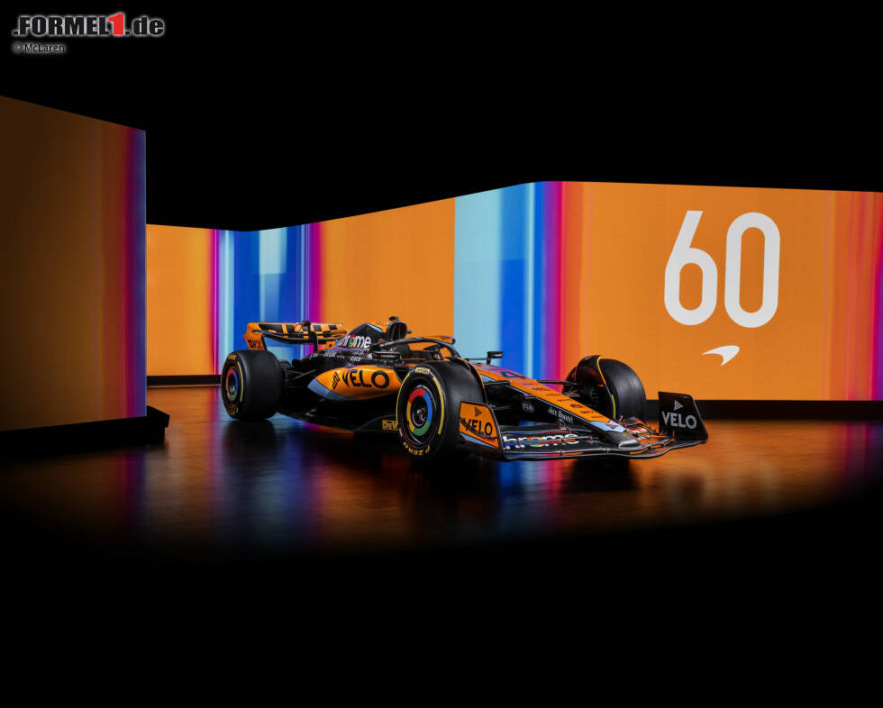 Beim Fahrzeugnamen weicht McLaren vom bisherigen Schema ab und nennt das Auto nicht MCL37, sondern MCL60. Der Grund: Der Rennstall feiert 2023 60. Jubilaum Beim Fahrzeugnamen weicht McLaren vom bisherigen Schema ab und nennt das Auto nicht MCL37, sondern MCL60. Der Grund: Der Rennstall feiert 2023 60. Jubilaum
