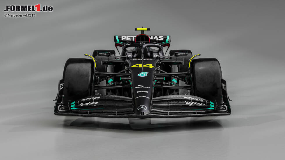 Foto zur News: Das ist der Mercedes W14 für die Formel-1-Saison 2023.