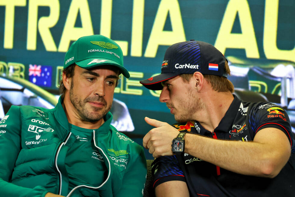 Foto zur News: ... unklar, weil zum Beispiel Alonso und Verstappen keine ernsthaften Versuche auf Intermediates unternommen haben. Die Runden im Nassen zeigen also ein unvollständiges Bild, auch für ...