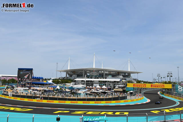 Die wichtigsten Fakten zum Formel-1-Freitag in Miami: Wer schnell war, wer nicht und wer überrascht hat - alle Infos dazu in dieser Fotostrecke!