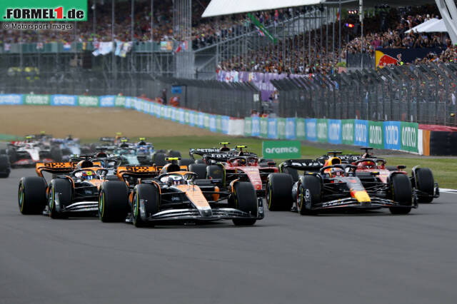 Die wichtigsten Fakten zum Formel-1-Sonntag in Silverstone: Wer schnell war, wer nicht und wer überrascht hat - alle Infos dazu in dieser Fotostrecke!