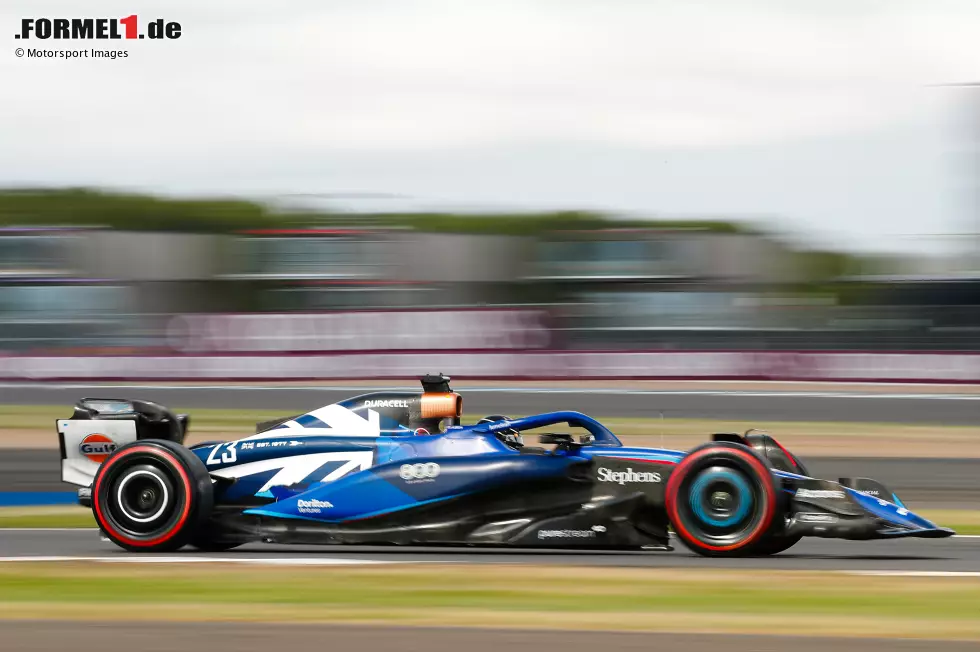 ... Alexander Albon im Williams FW45, der ein sehr gutes Wochenende mit P8 beschließt und weiteren Punkten für sein Team. Williams liegt im Ziel sogar vor ... Foto zur News: ... Alexander Albon im Williams FW45, der ein sehr gutes Wochenende mit P8 beschließt und weiteren Punkten für sein Team. Williams liegt im Ziel sogar vor ...