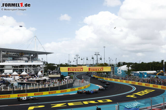 Foto zur News: Die wichtigsten Fakten zum Formel-1-Sonntag in Miami: Wer schnell war, wer nicht und wer überrascht hat - alle Infos dazu in dieser Fotostrecke!